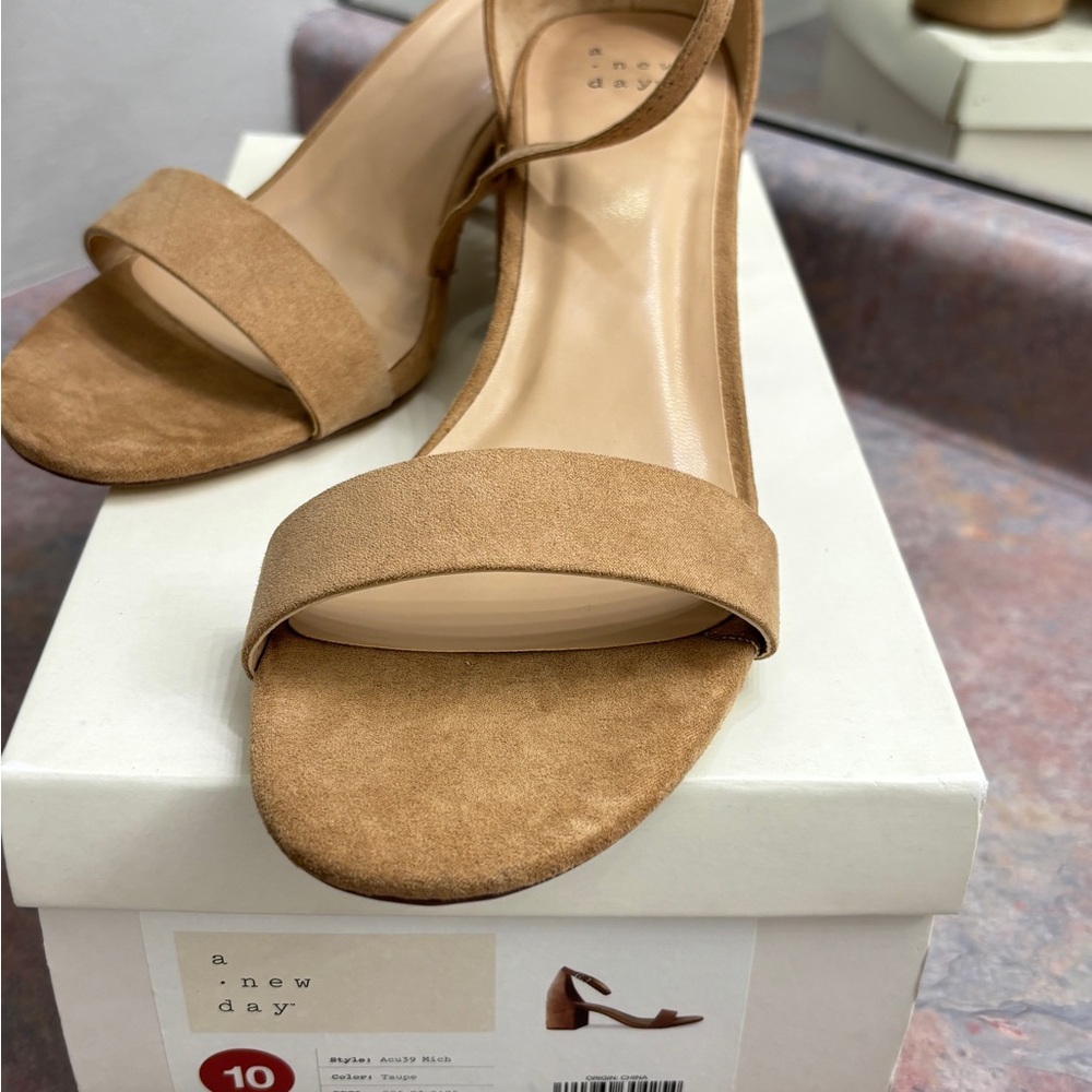 A New Day Women's Brown Heels
